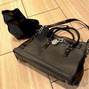 Michael Kors Booties and matching Purse